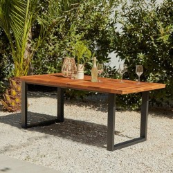 Très grande table de jardin design – Renard Création