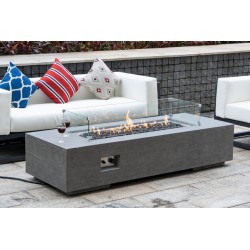 Table de feu design 150x60 – Fabrication française - Renard Création