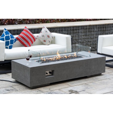 Table de feu design 150x60 – Fabrication française - Renard Création