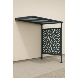 Auvent Métallique Design en Acier Thermolaqué | Protection Entrée Maison – Renard Création