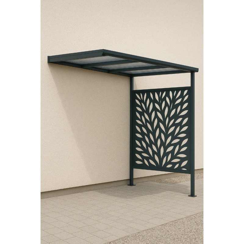 Auvent Métallique Design en Acier Thermolaqué | Protection Entrée Maison – Renard Création