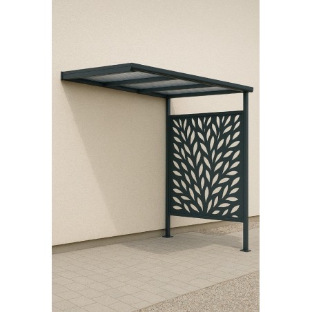 Auvent Métallique Design en Acier Thermolaqué | Protection Entrée Maison – Renard Création