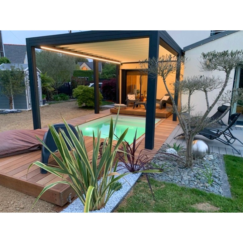 Pergola Bioclimatique Aluminium à Lames Orientables | Pergola Haut de Gamme – Renard Création