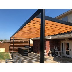 Pergola Moderne Aluminium Thermolaqué | Pergola Terrasse Sur Mesure – Renard Création