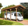 Carport XXL Camping-Car Acier et Douglas | Abri Camping-Car Sur Mesure – Renard Création